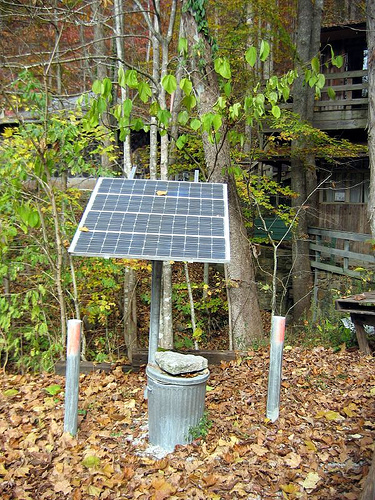 Appalachia Science in the Public Interest, ASPI, Mary E. Fritsch Nature Center, solar, panel, environment